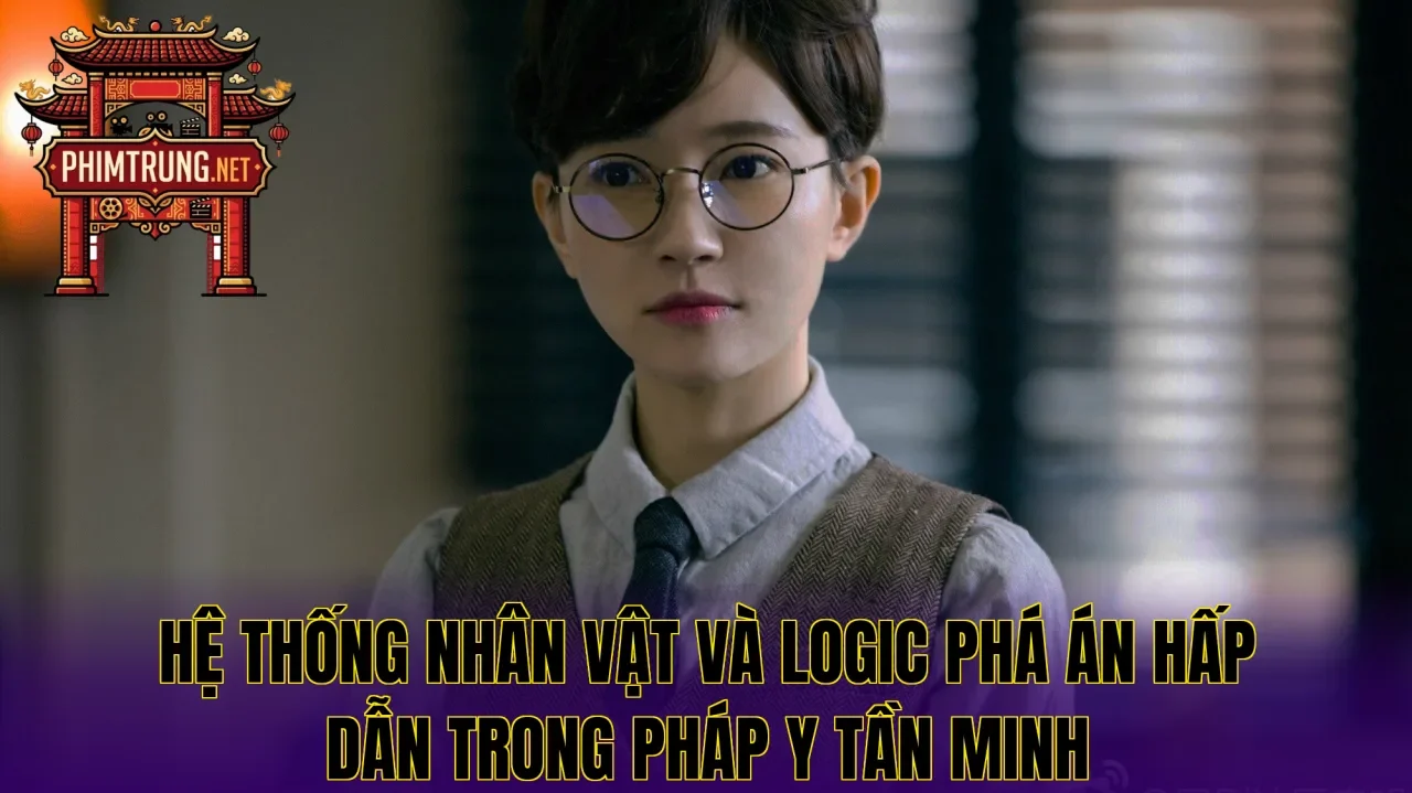 Hệ thống nhân vật và logic phá án hấp dẫn trong Pháp y Tần Minh