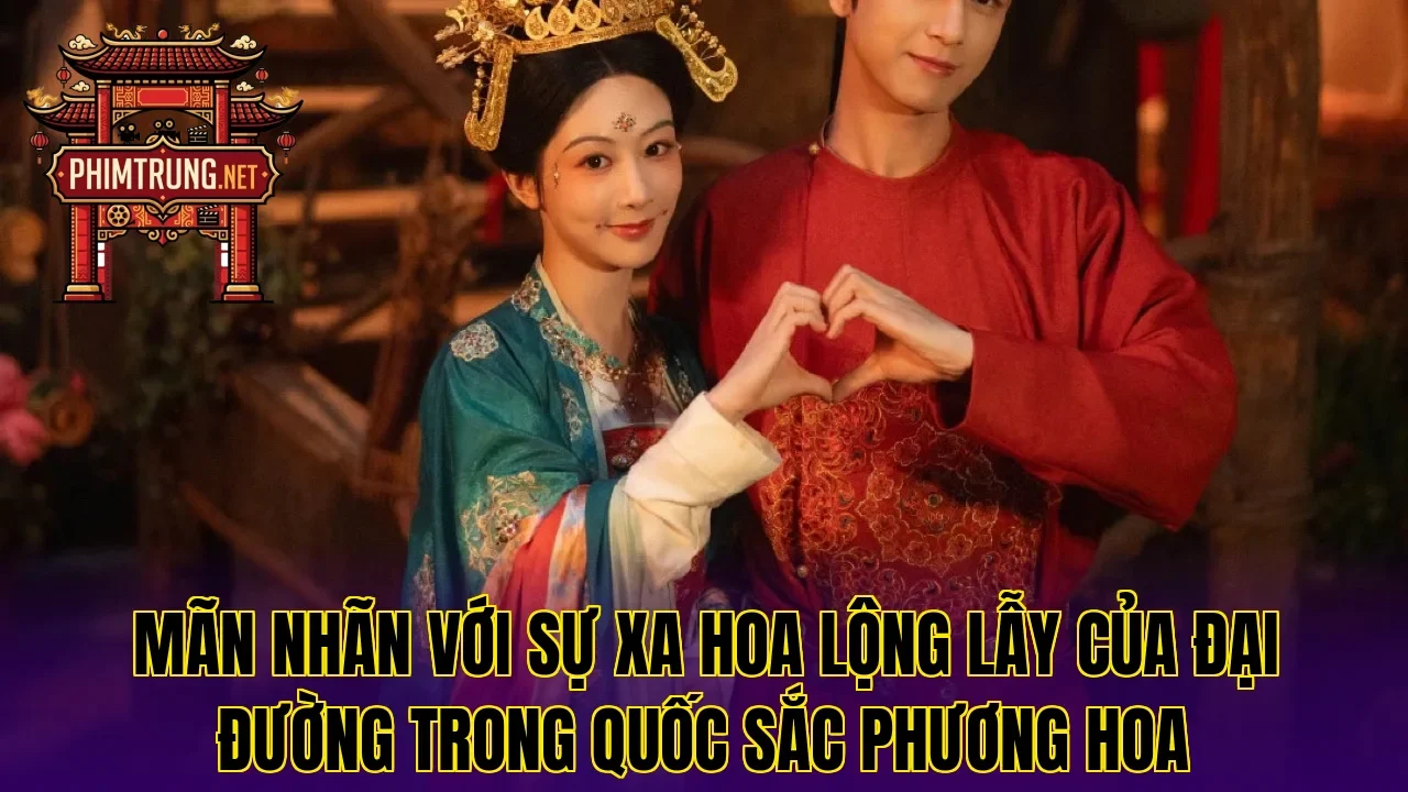 Mãn nhãn với sự xa hoa lộng lẫy của Đại Đường trong Quốc sắc phương hoa