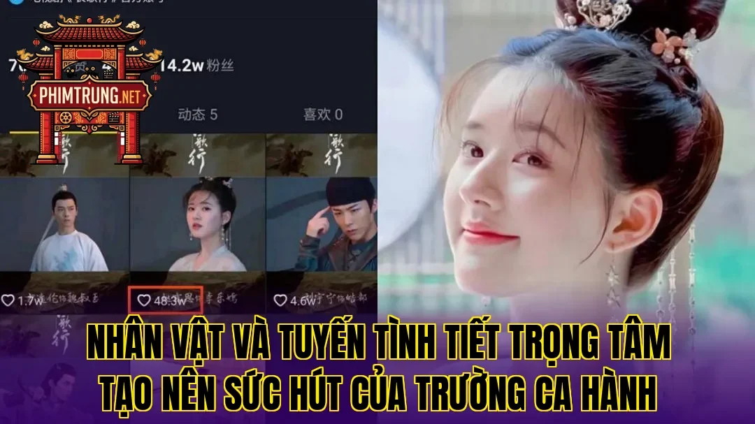 Nhân vật và tuyến tình tiết trọng tâm tạo nên sức hút của Trường Ca Hành