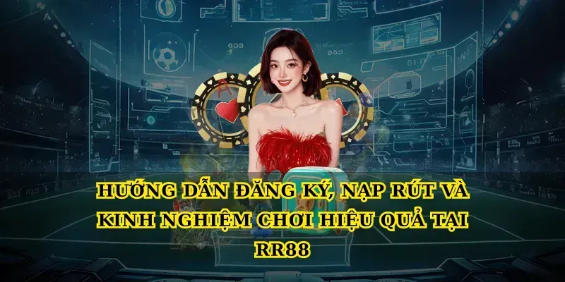 Hướng dẫn đăng ký, nạp rút và kinh nghiệm chơi hiệu quả tại Rr88